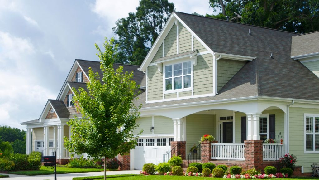 Modern Bay Area neighborhood showcasing California’s strong and desirable housing market.